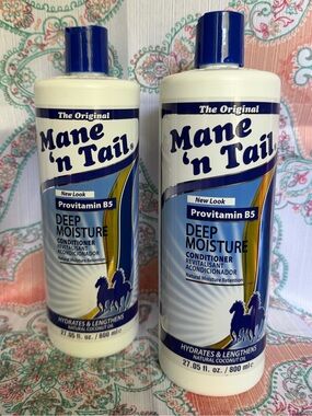 2 Bottles Mane 'n Tail Deep Moisturizing Conditioner 27.05 oz. each